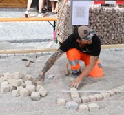 Das Handwerkerdorf auf dem Odeonsplatz beim Stadtgründungsfest 2019 (©Foto: Martin Schmitz)